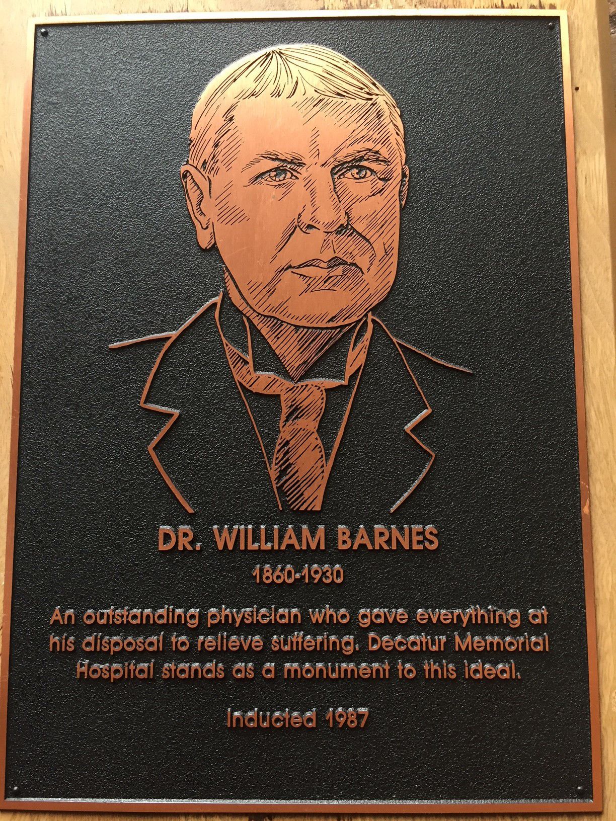 Wall of Fame: Dr. William Barnes